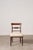 Set of 6 | English Victorian Mahogany Dining Chairs With Newly Upholstered Tiny Blue Dot Fabric For Sale - Image 4 of 8