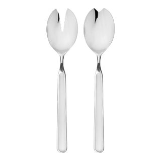 Mepra Fantasia 2-Piece Salad Servers Set, Porcellana For Sale