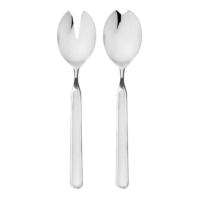 Mepra Fantasia 2-Piece Salad Servers Set, Porcellana For Sale