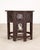 English Anglo-Indian Kashmiri Style Carved Wood Octagonal Side Table For Sale - Image 3 of 18