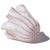 Murano Vintage Pink Aventurine Flecks White Zanfirico Ribbons Italian Art Glass Fazzoletto Handkerchief Vase For Sale - Image 9 of 10