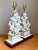 Infuse your home with a touch of whimsical sophistication with this charming pair of vintage Italian glazed ceramic table...