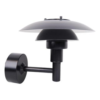 V2 Black Model PH 3-2½ Outdoor Wall Lamp by Poul Henningsen for Louis Poulsen, 2010s For Sale