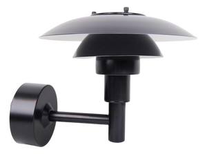 V2 Black Model PH 3-2½ Outdoor Wall Lamp by Poul Henningsen for Louis Poulsen, 2010s