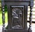 Antique Carved Black Ebonized Aesthetic Movement Victorian Entry Table For Sale - Image 16 of 18