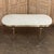 Grand Antique French Louis XVI Mahogany Dining Table With Carrara Marble Top For Sale - Image 16 of 18