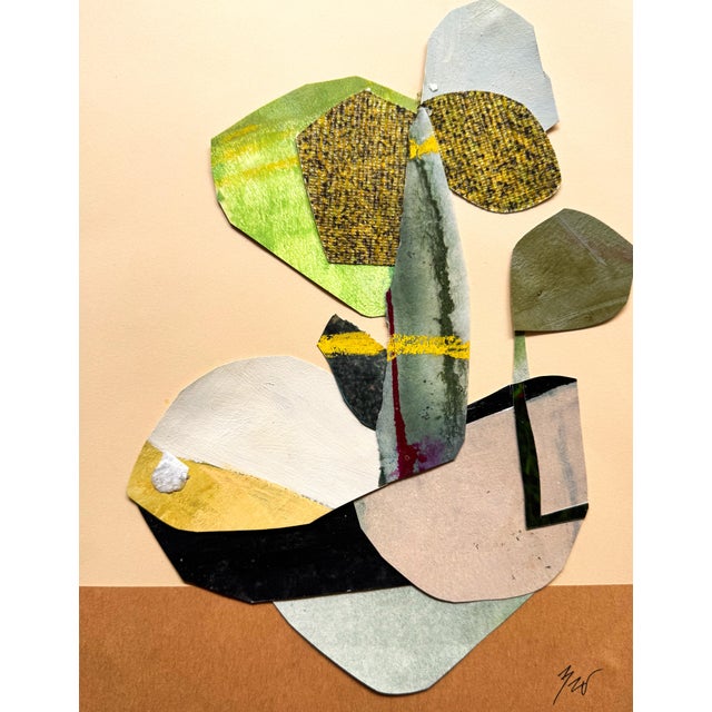 "Magic Still Exists" is an original mixed media collage on paper by Zac Woodiel. This is one of six pieces in the "Magic...