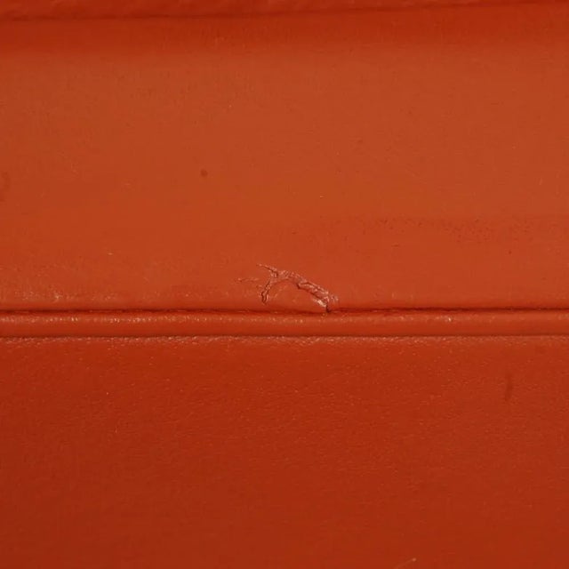 PK-31/1 Lounge Chair in Terracotta Leather by Poul Kjærholm, 1980s For Sale - Image 12 of 18