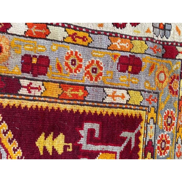 Vintage Turkish Rug, 1920s For Sale - Image 11 of 14