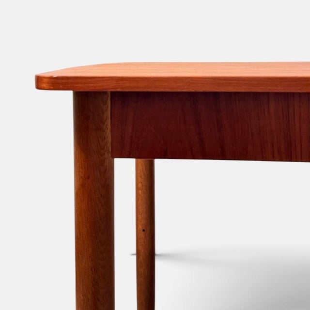 Small Danish Teak Writing Desk, 1960s For Sale - Image 9 of 12