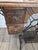 Antique Davis Treadle Sewing Machine in Wooden Cabinet With Ornate Cast Iron Base, Late 19th Century For Sale - Image 4 of 14