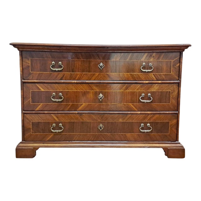 Walnut Chest of Drawers, Modena, Italy, 17th Century For Sale