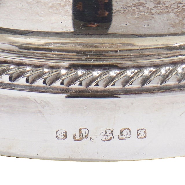 Metal English Sheffield Banquet Table Lamp, C. 1850-60 For Sale - Image 7 of 7