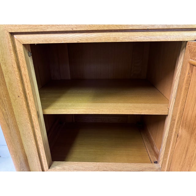 1930s French Art Deco Oak Sideboard, 1930s For Sale - Image 5 of 18