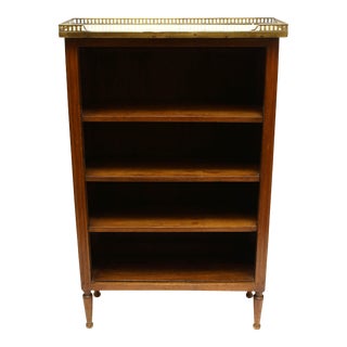 Circa 1880 Petite Open Front Bibliotheque, French For Sale