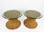 This striking pair of vintage side tables brings organic warmth, dramatic texture, and sculptural flair to any interior...