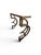 Modern Arteriors Home Double Tiered Iron and Mirrored Cocktail Table For Sale - Image 3 of 10