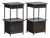 Iron Bedside Tables, 1910s, Set of 2 For Sale