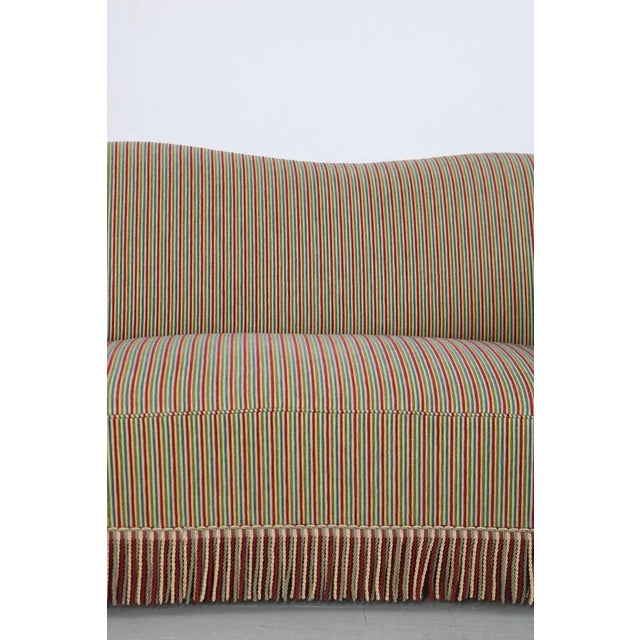 Set of Fede Cheti Fabric Sofas, Italy, 1940s For Sale - Image 14 of 18
