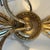 Vintage Mid-Century Italian Giltwood & Mirror Wheat Sheaf Two-Light Wall Sconces - a Pair For Sale - Image 10 of 12
