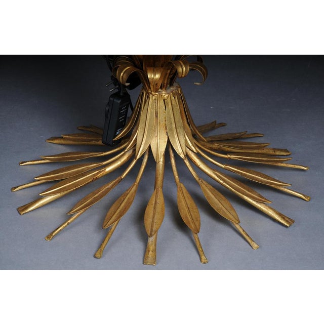 Large Palm Floor Lamp by Hans Kögl For Sale - Image 14 of 15