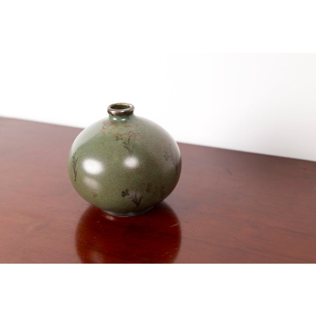 Art Deco Ceramic Vase by Arabia Finland, 1940s For Sale - Image 12 of 12