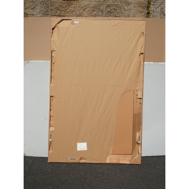 Vintage 69" Tall Classic Gold Frame Wall Mantle Mirror For Sale - Image 12 of 12