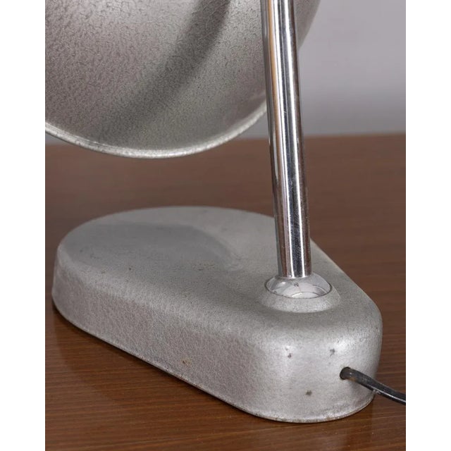 Vintage Metal Table Lamps from Seminara Torino, 1960s, Set of 2 For Sale - Image 6 of 9