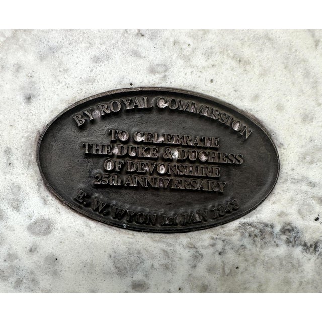 Antique Bronze Plaque Duke Dutchess Devonshire Demeter Godess Edward William Wyon For Sale - Image 9 of 18