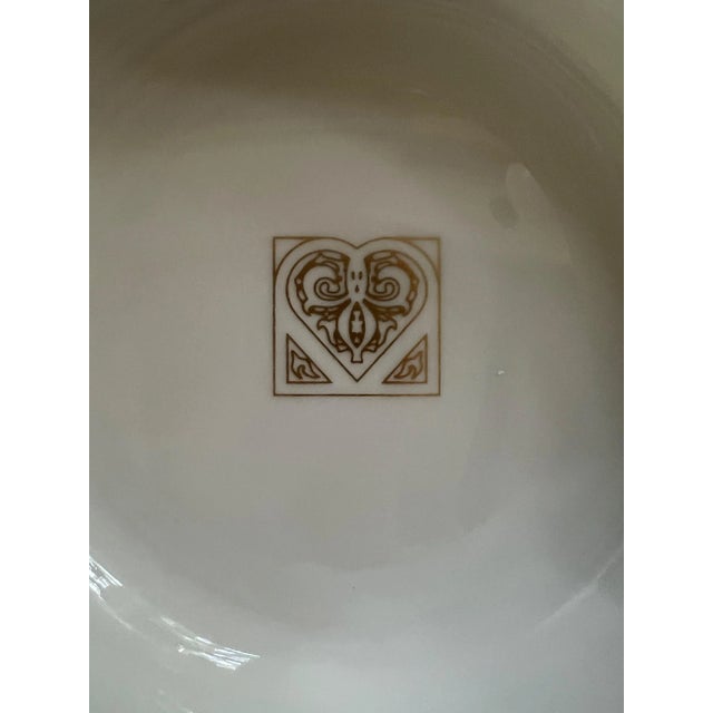 Iconic and classic from Bavaria, Germany, this Schonwald Porcelain ashtray/catchall with a center heart design would be a...