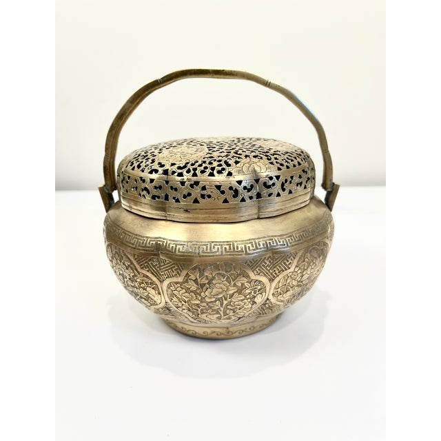 Early 19th Century Antique Vintage Hand Warmer For Sale - Image 5 of 14