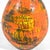 Ceramic Large Table Lamp with Vivid Orange Glaze in the Manner of Fantoni For Sale - Image 7 of 9