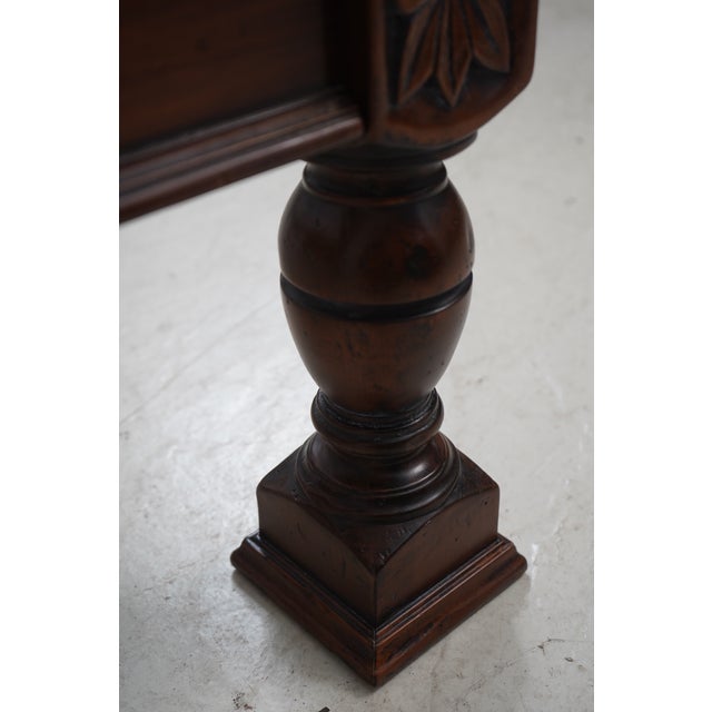 Wood Francesco Molon Mahogany King Size Poster Bed For Sale - Image 7 of 17