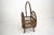 Brown Italian Bamboo & Rattan Magazine Rack, 1950s For Sale - Image 8 of 14
