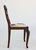 Set of Six French Provincial Oak Ladder-Back Dining Chairs W/ Upholstered Seats For Sale - Image 18 of 18