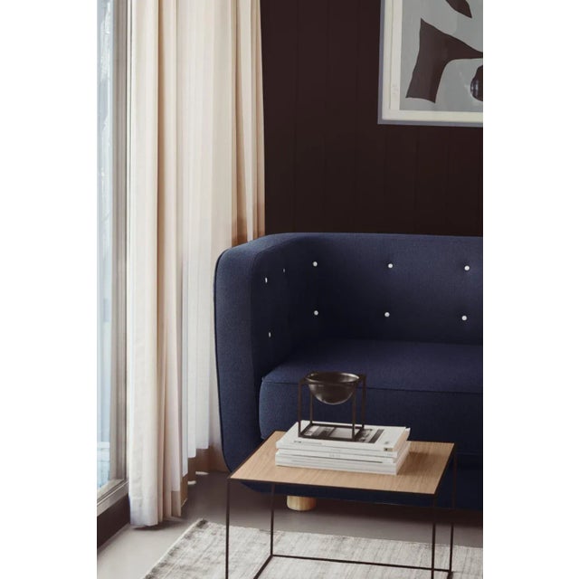 Wood Dark Gray and Natural Oak Raf Simons Vidar 3 Vilhelm Sofa by Lassen For Sale - Image 7 of 9