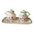 Vintage Farmhouse Rare Hakusan Tray Salt and Pepper Shakers - Set of 3 For Sale