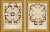 David Phoenix Tratteggiare I & II Diptych Framed Art Prints - Set of 2 by David Phoenix For Sale - Image 4 of 4