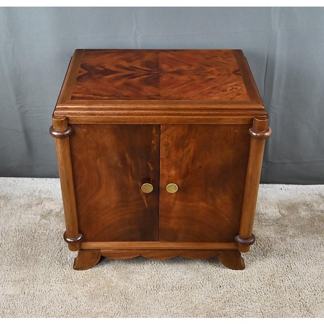 Small Art Deco Mahogany Living Room Cabinet, 1930 For Sale - Image 5 of 13