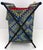 Vintage Folding X-Base Knitting Yarn/Sewing Basket For Sale - Image 4 of 8