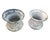 Pair of Vintage Faux-Stone Chipped Resin Garden Planters For Sale - Image 4 of 12