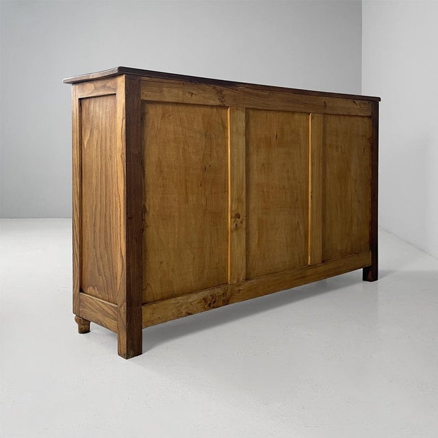 Wood Italian Wooden Sideboard, 1800s For Sale - Image 7 of 13