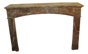 Fireplace in Belgian Breccia Marble