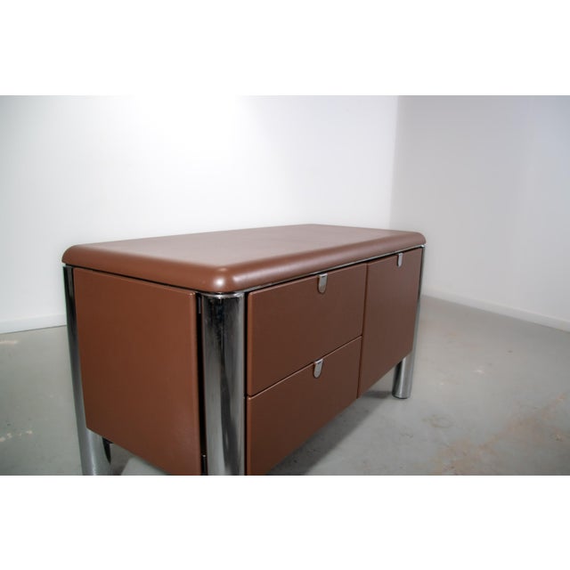 No. 3055D Table Desk and No. 3076 Credenza from KnollStudio, 1988 For Sale - Image 13 of 18