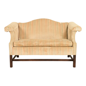Ethan Allen Chippendale Camelback Loveseat or Sofa
