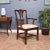 Traditional Niagara Furniture Country Chippendale Arm Chair For Sale - Image 3 of 12