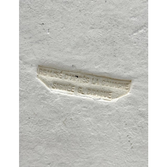 Georges Braque Late 20th Century Georges Braque, Acheelos (Rare Limited Edition of 8 Ceramic Sculpture) For Sale - Image 4 of 7