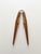 Mid Century era gorgeous brass & teak nutcracker made by Carl Auböck circa 1940s Austria. This piece is in excellent...