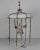 A 19th century French cupola from a rooftop belfry housing a cast bronze bell. Cupola has wrought iron frame with zinc...