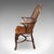 Wood Set of 6 Vintage Windsor Chairs, English, Victorian Revival, Country House Seat For Sale - Image 7 of 12
